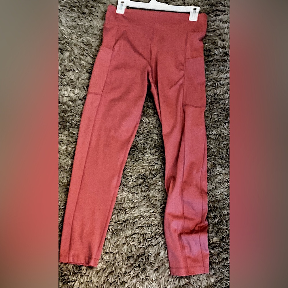 Pink leggings from Aeropostale. Size Large.